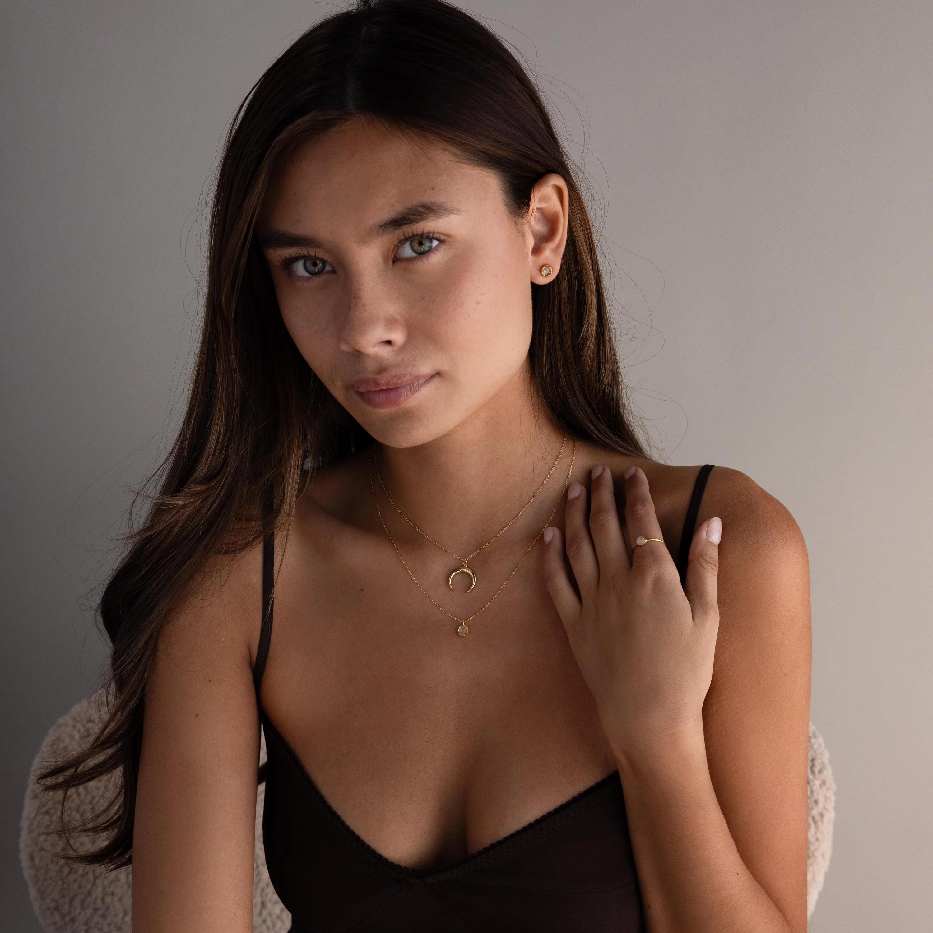 Anillo Dainty Moonstone