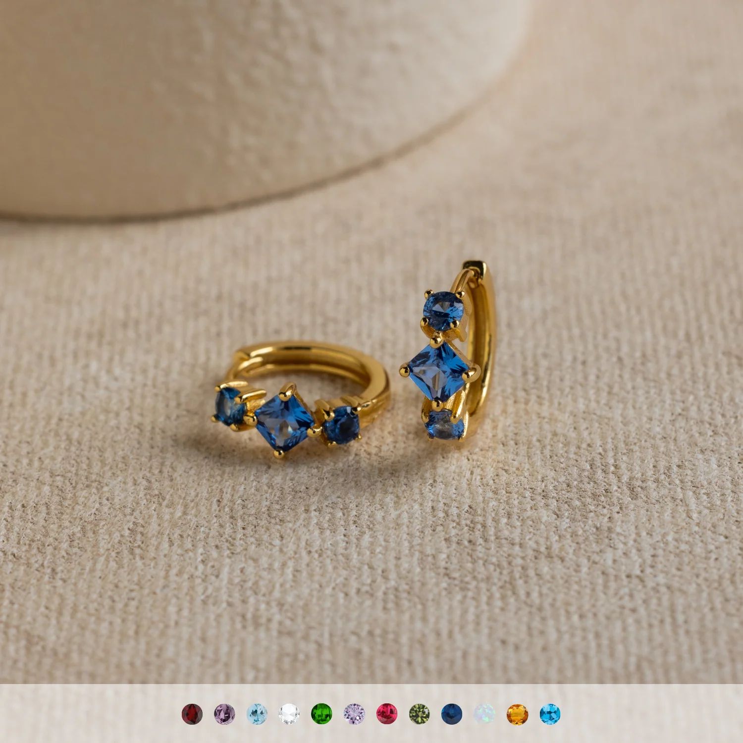 Huggies Princess Cut Birthstone