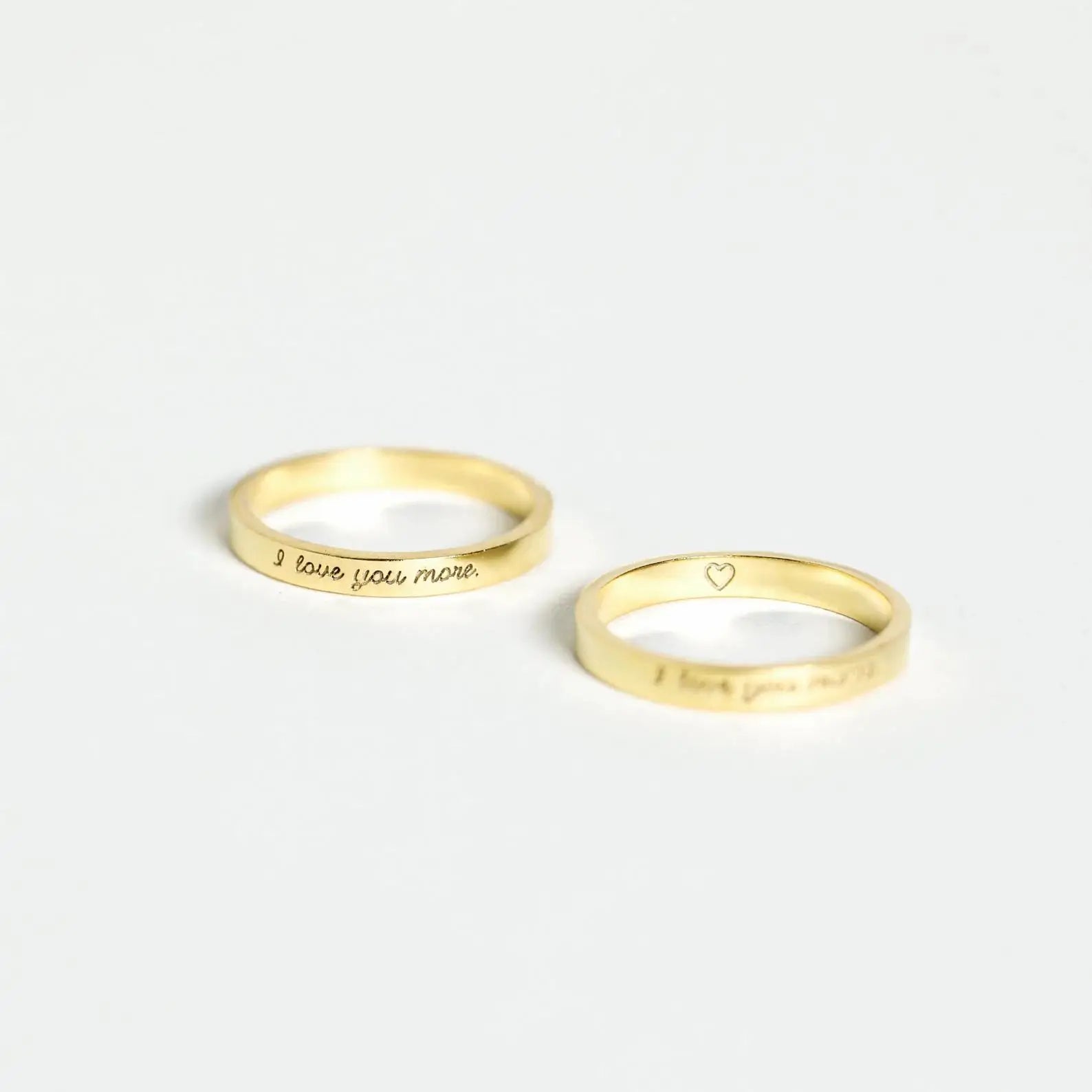 Anillo Fino con Mensaje
