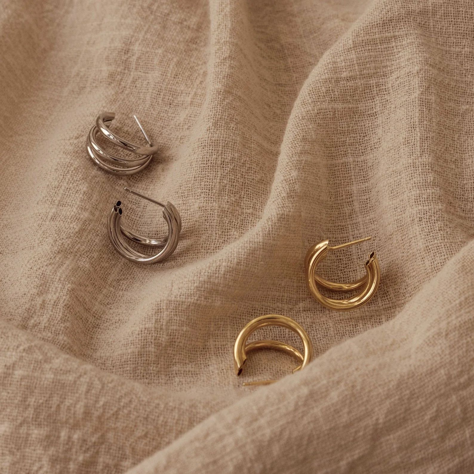 Aros Jenna Triple Hoops