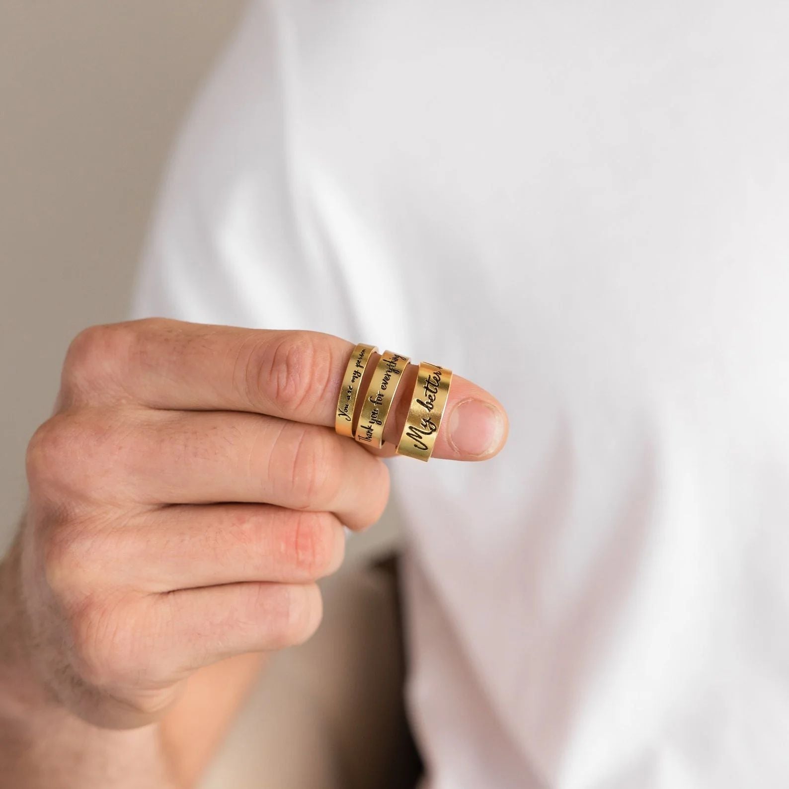 Anillo Handwriting Band