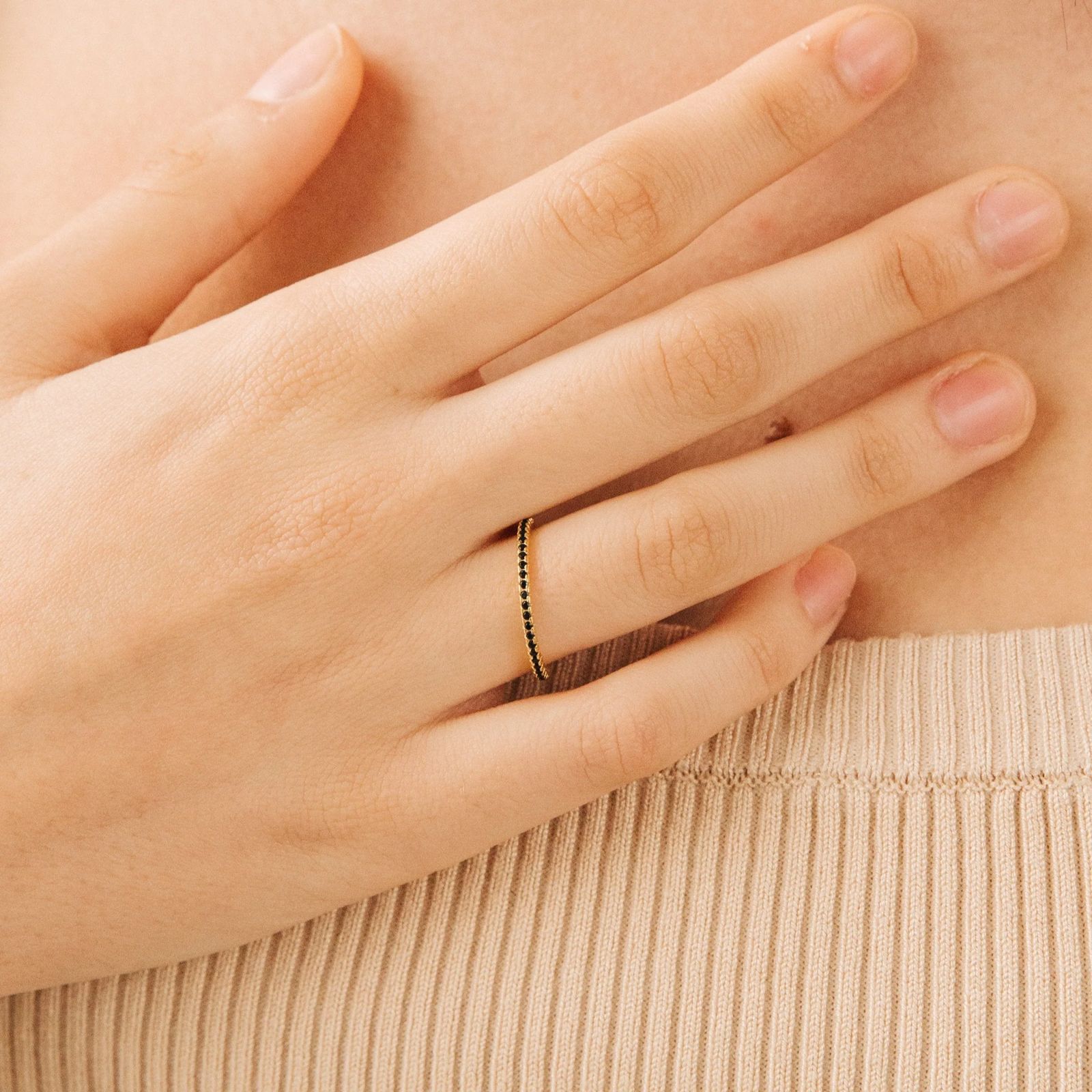 Anillo Amber Eternity