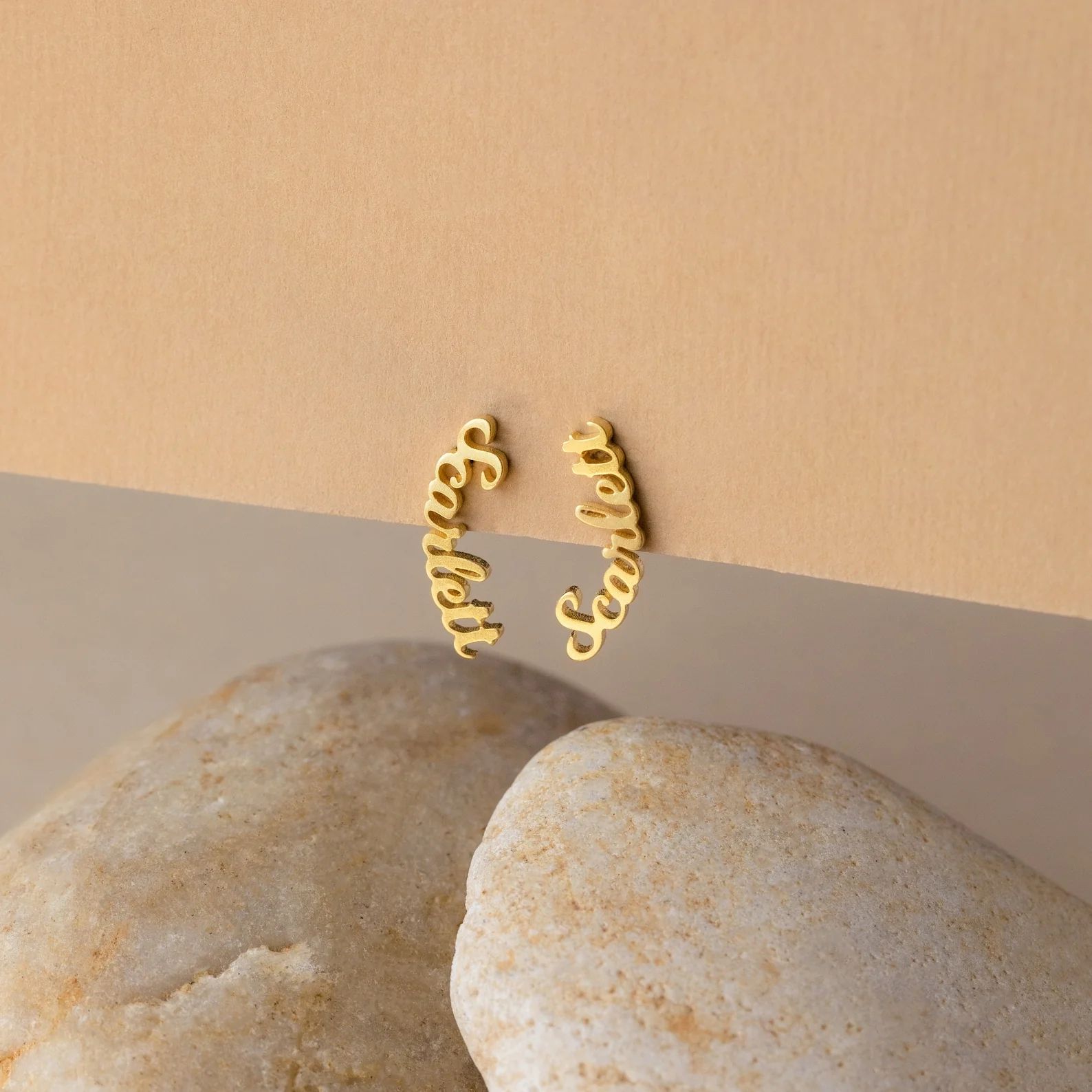 Pendientes Mellow  con Nombre