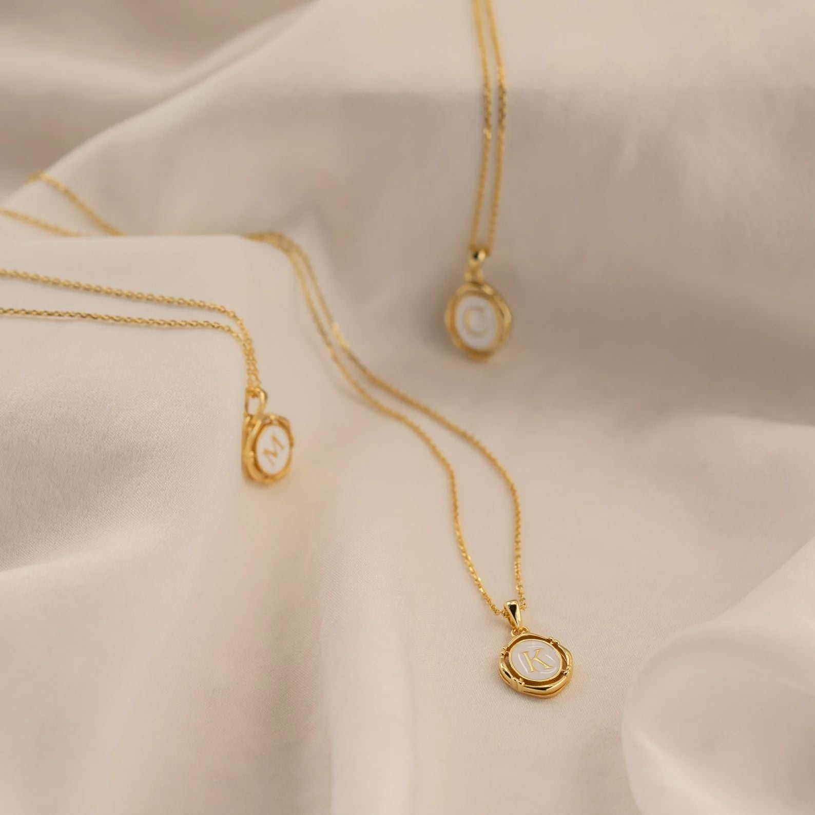 Collar Initial Pendant