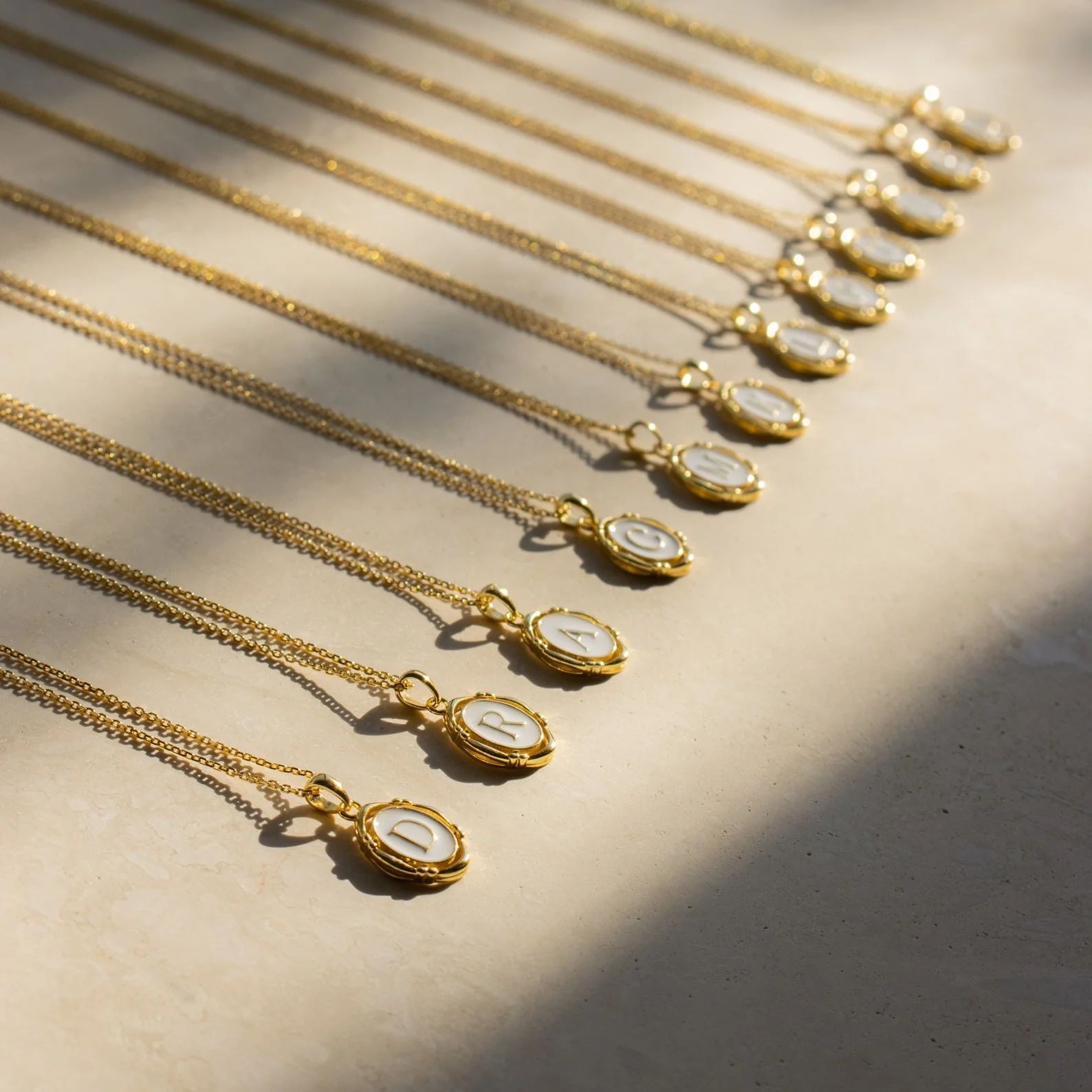 Collar Initial Pendant