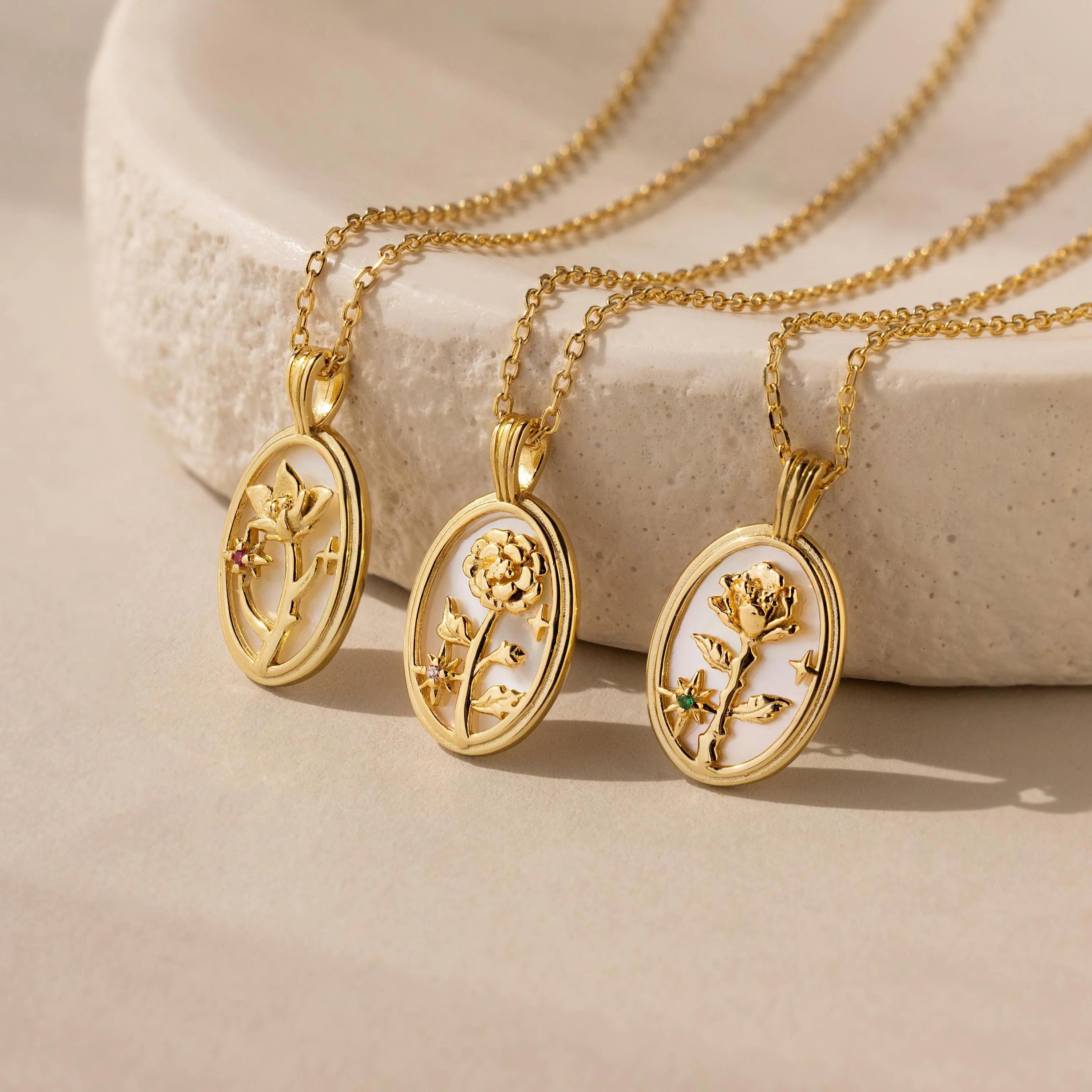 Collar Pearl BirthFlower