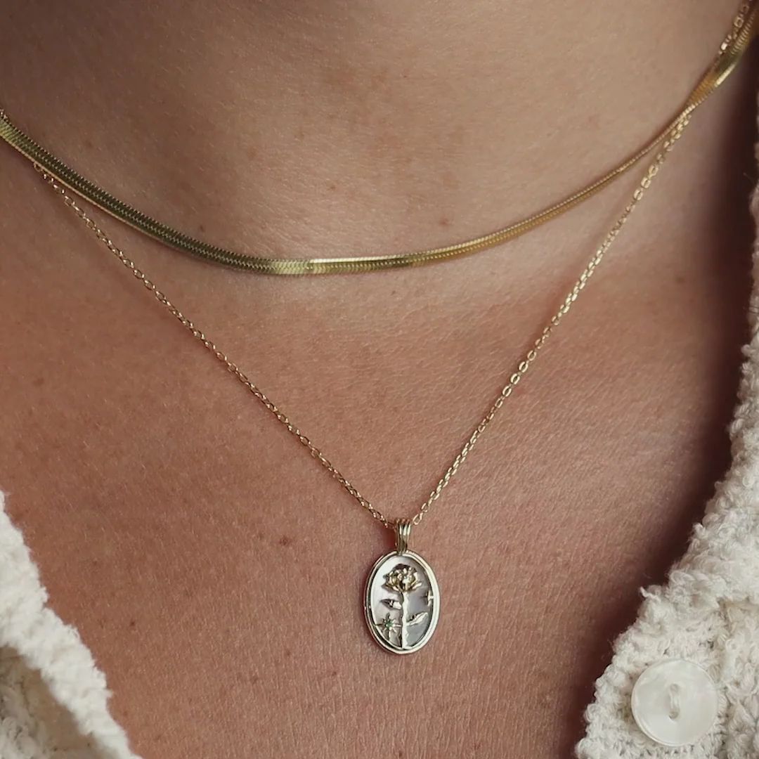 Collar Pearl BirthFlower