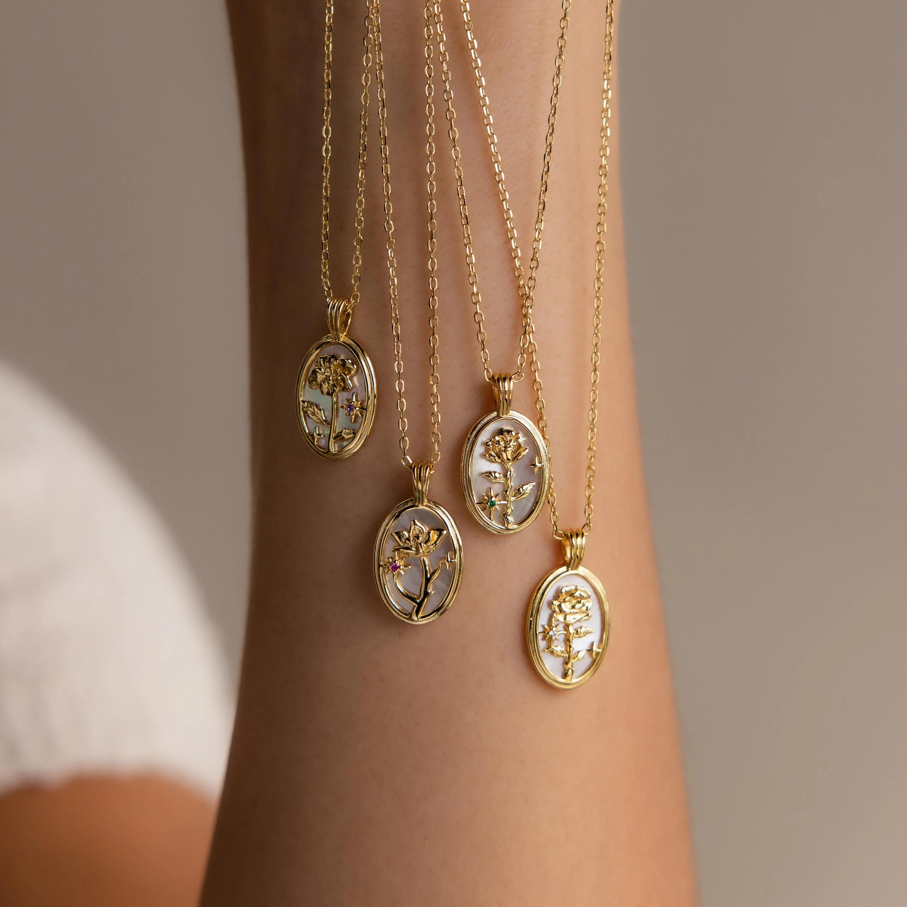 Collar Pearl BirthFlower