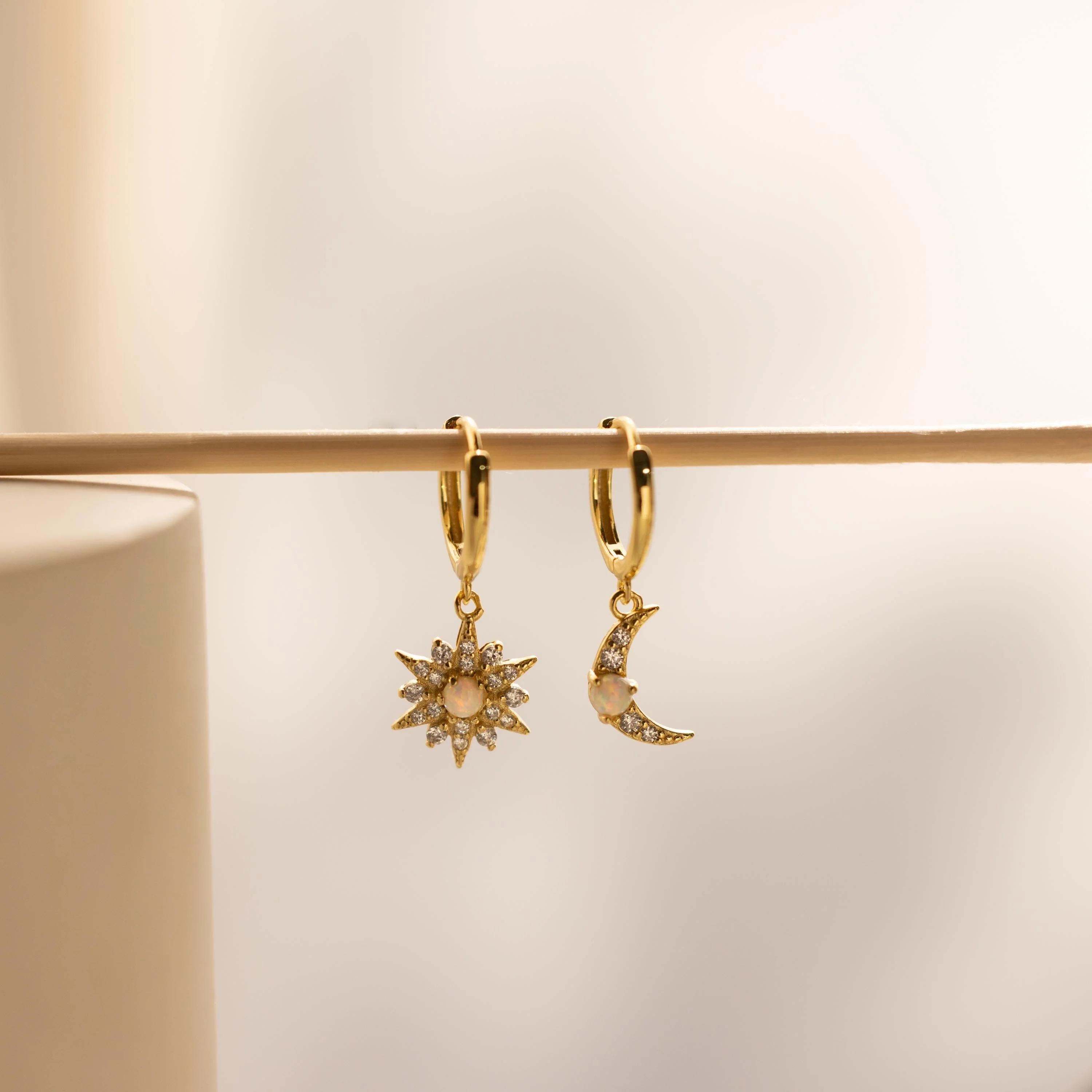 Star Moon  Earring