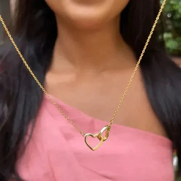 SPIN OF LOVE COLLAR CORAZONES ENTRELAZADOS®