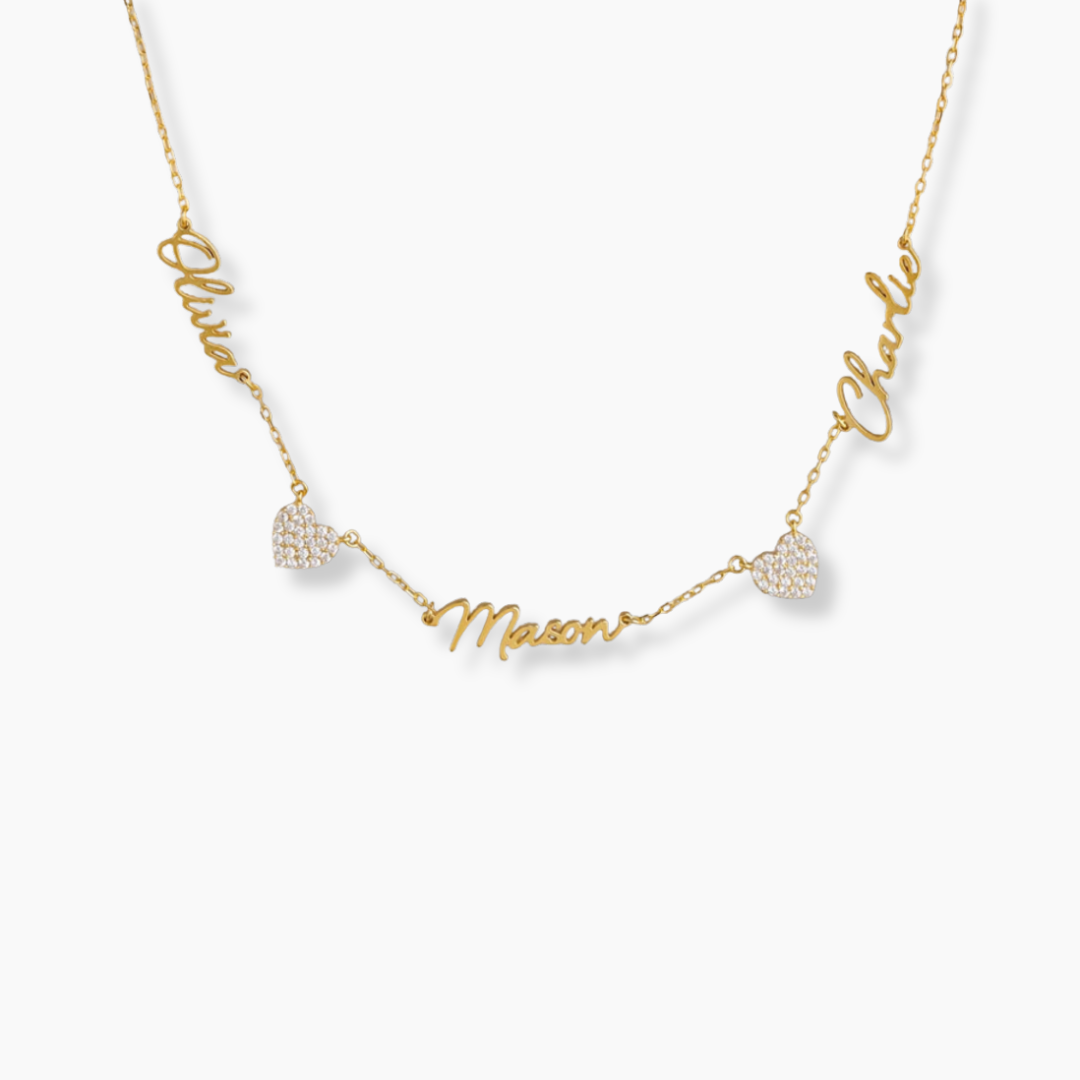 Collar Mellow Name Heart