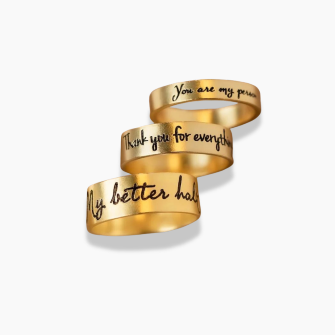 Anillo Handwriting Band