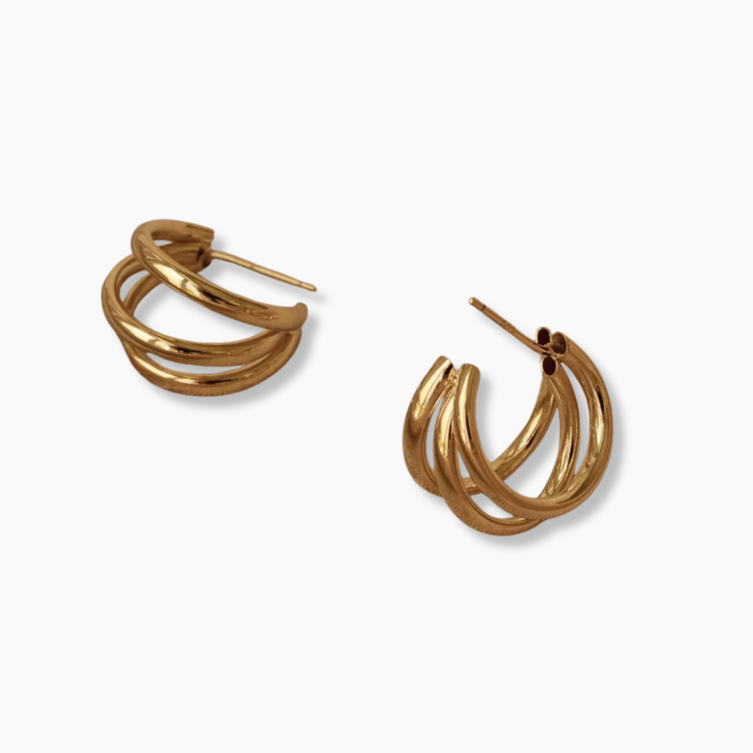 Aros Jenna Triple Hoops