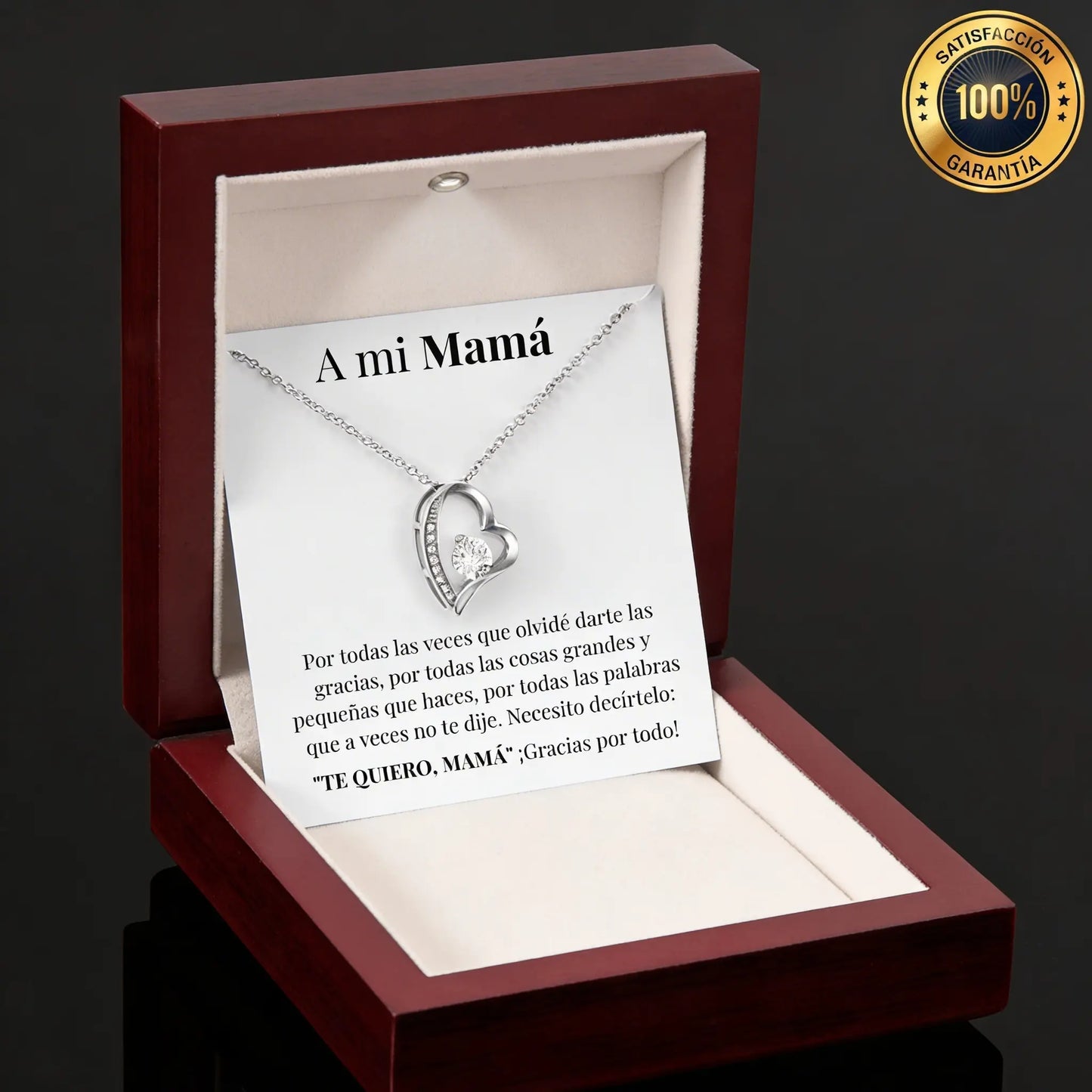 COLLAR AMOR-ETERNO PARA MI MADRE