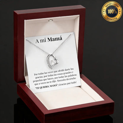 COLLAR AMOR-ETERNO PARA MI MADRE